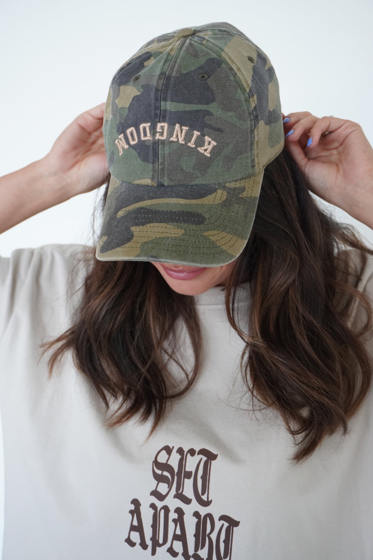 KINGDOM- camo hat