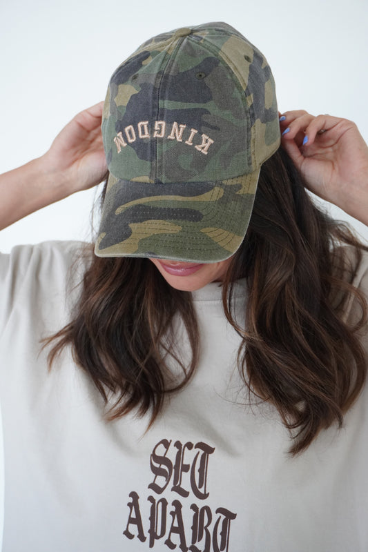 KINGDOM- camo hat